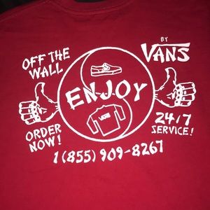 Vans off the wall shirt